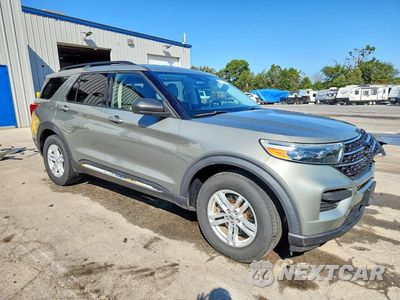 Czwarte zdjęcie samochodu z boku: 2020 FORD EXPLORER XLT VIN:1FMSK8DH2LGA18024 - miniatura