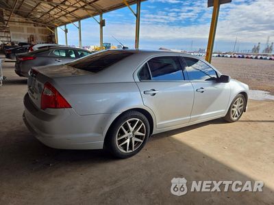 Trzecie zdjęcie samochodu z tyłu: 2012 FORD FUSION SEL VIN:3FAHP0JA5CR344729 - miniatura