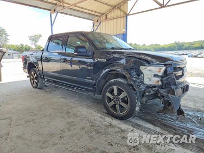 Czwarte zdjęcie samochodu z boku: 2017 FORD F150 SUPERCREW VIN:1FTEW1EG1HKD28883 - miniatura