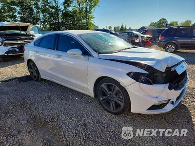 Czwarte zdjęcie samochodu z boku: 2018 FORD FUSION SPORT VIN:3FA6P0VP1JR107013 - miniatura