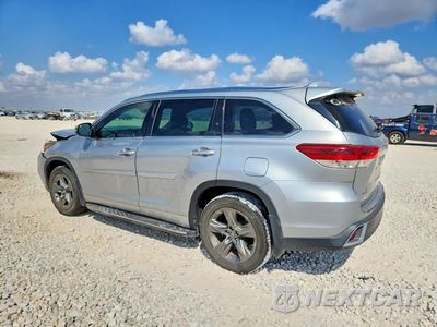 Drugie zdjęcie samochodu z przodu: 2017 TOYOTA HIGHLANDER HYBRID LIMITED PLATINUM VIN:5TDDGRFH1HS029823 - miniatura