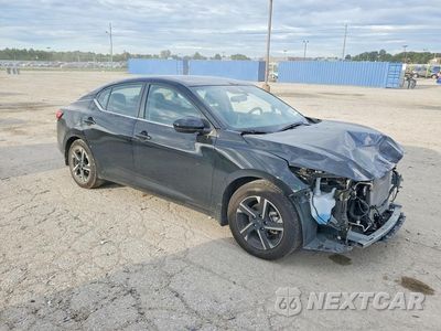 Czwarte zdjęcie samochodu z boku: 2025 NISSAN SENTRA SV VIN:3N1AB8CV3SY395887 - miniatura