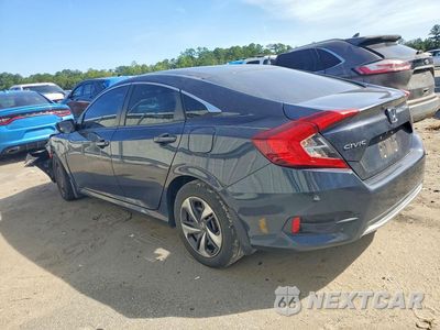 Drugie zdjęcie samochodu z przodu: 2020 HONDA CIVIC LX VIN:2HGFC2F65LH542902 - miniatura