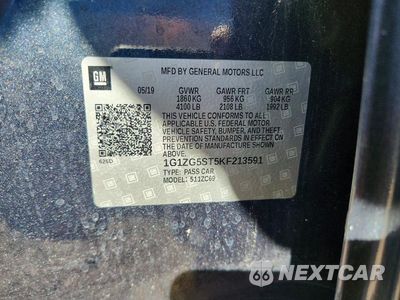 Zdjęcie 12 z 12 samochodu: 2019 CHEVROLET MALIBU RS VIN:1G1ZG5ST5KF213591 - miniatura