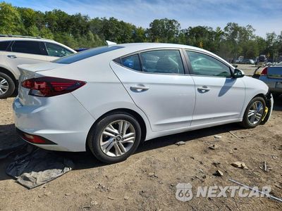 Trzecie zdjęcie samochodu z tyłu: 2020 HYUNDAI ELANTRA SEL VIN:5NPD84LF4LH574609 - miniatura