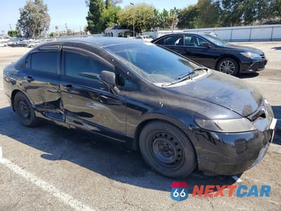 Czwarte zdjęcie samochodu z boku: 2006 HONDA CIVIC LX VIN:1HGFA16506L129199 - miniatura