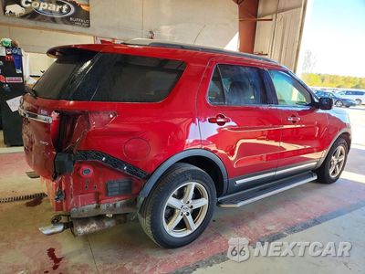 Trzecie zdjęcie samochodu z tyłu: 2016 FORD EXPLORER XLT VIN:1FM5K8D88GGC69004 - miniatura