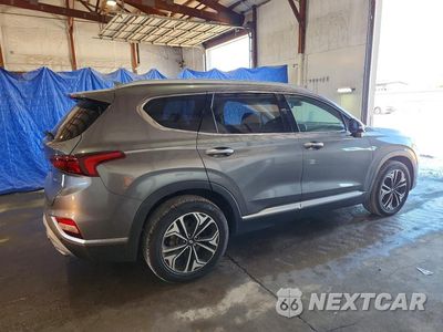 Trzecie zdjęcie samochodu z tyłu: 2019 HYUNDAI SANTA FE LIMITED 2.0T VIN:5NMS5CAA3KH104181 - miniatura