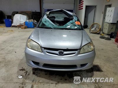 Piąte zdjęcie samochodu w środku: 2005 HONDA CIVIC DX VP VIN:1HGES16305L010882 - miniatura