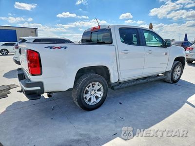 Trzecie zdjęcie samochodu z tyłu: 2022 CHEVROLET COLORADO LT VIN:1GCGTCEN9N1295452 - miniatura
