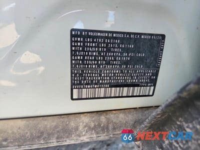 Zdjęcie 12 z 12 samochodu: 2026 VOLKSWAGEN TIGUAN SE VIN:3VVFR7RM6TM013286 - miniatura