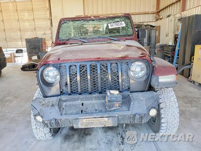 Piąte zdjęcie samochodu w środku: 2021 JEEP GLADIATOR SPORT VIN:1C6HJTAG1ML577497 - miniatura