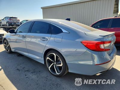 Drugie zdjęcie samochodu z przodu: 2022 HONDA ACCORD SPORT VIN:1HGCV1F36NA080493 - miniatura