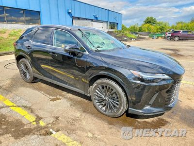 Czwarte zdjęcie samochodu z boku: 2025 LEXUS RX 350 BASE VIN:2T2BAMCA0SC109080 - miniatura