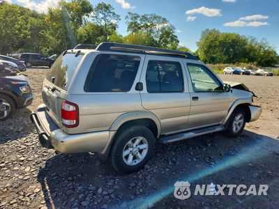 Trzecie zdjęcie samochodu z tyłu: 2003 NISSAN PATHFINDER SE VIN:JN8DR09Y73W818296 - miniatura