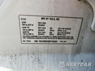 Zdjęcie 13 z 13 samochodu: 2024 TESLA MODEL Y VIN:7SAYGDEE8RF165323 - miniatura