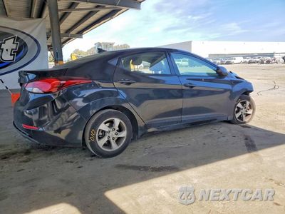 Trzecie zdjęcie samochodu z tyłu: 2014 HYUNDAI ELANTRA SE VIN:KMHDH4AE5EU138611 - miniatura