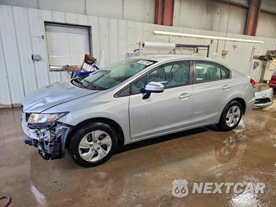 2015 HONDA CIVIC LX 19XFB2F52FE080419 - główne zdjęcie licytacji z USA - miniatura