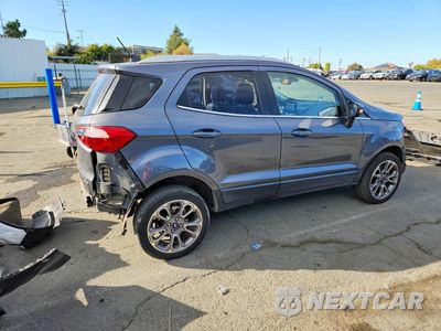Trzecie zdjęcie samochodu z tyłu: 2021 FORD ECOSPORT TITANIUM VIN:MAJ6S3KL4MC427947 - miniatura