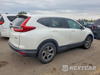 Trzecie zdjęcie samochodu z tyłu: 2018 HONDA CR-V EX VIN:5J6RW2H54JL026161 - miniatura