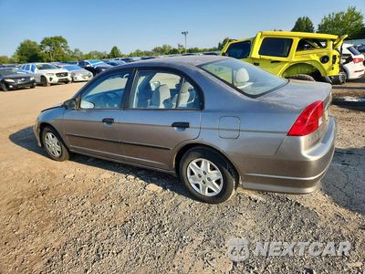 Drugie zdjęcie samochodu z przodu: 2005 HONDA CIVIC DX VP VIN:2HGES16385H562935 - miniatura