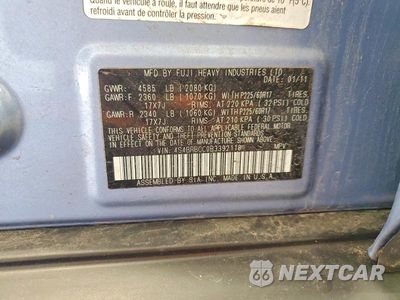 Zdjęcie 13 z 13 samochodu: 2011 SUBARU OUTBACK 2.5I PREMIUM VIN:4S4BRBCC0B3392118 - miniatura