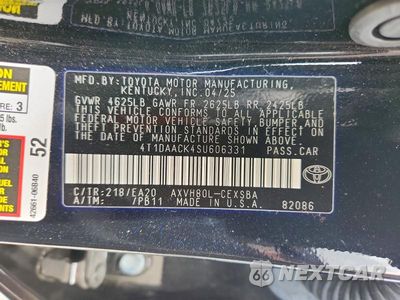 Zdjęcie 12 z 12 samochodu: 2025 TOYOTA CAMRY SE VIN:4T1DAACK4SU606331 - miniatura