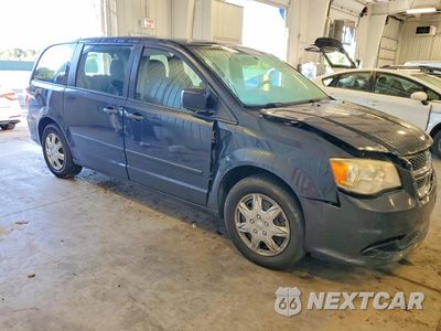 Czwarte zdjęcie samochodu z boku: 2014 DODGE GRAND CARAVAN SE VIN:2C4RDGBG2ER145830 - miniatura