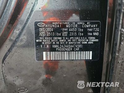 Zdjęcie 13 z 13 samochodu: 2025 HYUNDAI SONATA SE VIN:KMHL24JA4SA474581 - miniatura