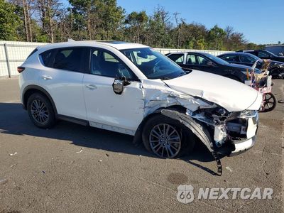 Czwarte zdjęcie samochodu z boku: 2021 MAZDA CX-5 TOURING VIN:JM3KFBCM7M0376726 - miniatura