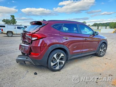 Trzecie zdjęcie samochodu z tyłu: 2016 HYUNDAI TUCSON LIMITED VIN:KM8J3CA27GU231862 - miniatura