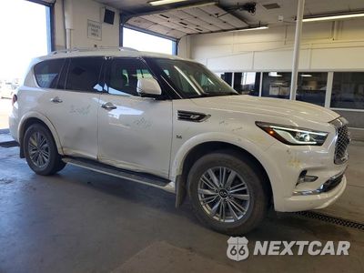 Czwarte zdjęcie samochodu z boku: 2018 INFINITI QX80 BASE VIN:JN8AZ2NE9J9194930 - miniatura