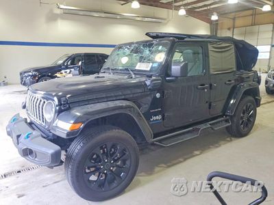2024 JEEP WRANGLER SAHARA 4XE 1C4RJXP66RW192610 - główne zdjęcie licytacji z USA - miniatura