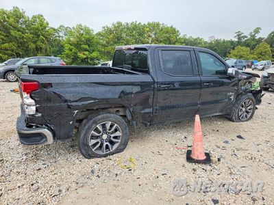 Trzecie zdjęcie samochodu z tyłu: 2021 CHEVROLET SILVERADO K1500 LT VIN:3GCUYDED4MG190951 - miniatura
