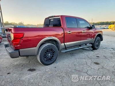 Trzecie zdjęcie samochodu z tyłu: 2018 NISSAN TITAN PLATINUM RESERVE VIN:1N6AA1E59JN547023 - miniatura