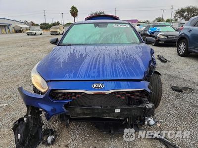 Piąte zdjęcie samochodu w środku: 2021 KIA FORTE GT LINE VIN:3KPF34AD3ME271836 - miniatura
