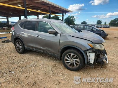Czwarte zdjęcie samochodu z boku: 2016 NISSAN ROGUE SL VIN:5N1AT2MT5GC744080 - miniatura