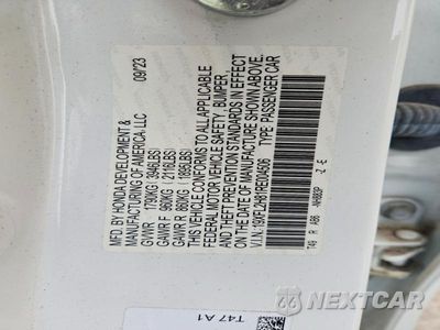 Zdjęcie 12 z 12 samochodu: 2024 HONDA CIVIC SPORT VIN:19XFL2H81RE004506 - miniatura