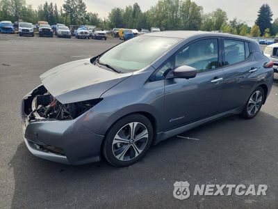 2018 NISSAN LEAF SL 1N4AZ1CPXJC301227 - główne zdjęcie licytacji z USA - miniatura