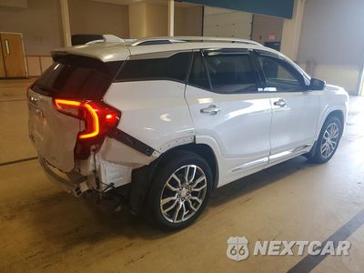 Trzecie zdjęcie samochodu z tyłu: 2023 GMC TERRAIN DENALI VIN:3GKALXEG2PL109622 - miniatura
