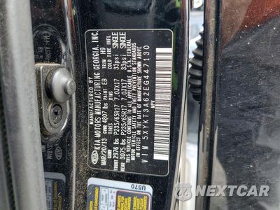 Zdjęcie 13 z 13 samochodu: 2014 KIA SORENTO LX VIN:5XYKT3A62EG447130 - miniatura
