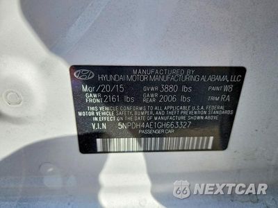 Zdjęcie 13 z 13 samochodu: 2016 HYUNDAI ELANTRA SE VIN:5NPDH4AE1GH663327 - miniatura