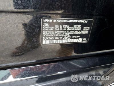 Zdjęcie 14 z 14 samochodu: 2023 BMW X5 XDRIVE45E VIN:5UXTA6C04P9P33603 - miniatura