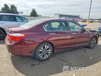 Trzecie zdjęcie samochodu z tyłu: 2014 HONDA ACCORD LX VIN:1HGCR2F37EA217371 - miniatura