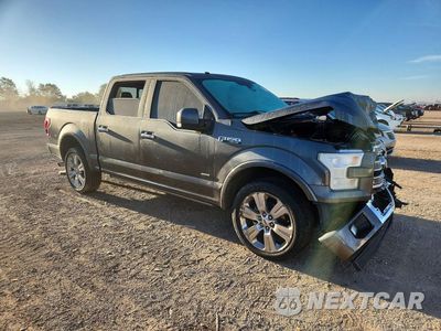 Czwarte zdjęcie samochodu z boku: 2017 FORD F150 SUPERCREW VIN:1FTEW1EGXHFB07100 - miniatura