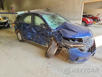 Czwarte zdjęcie samochodu z boku: 2022 CHEVROLET EQUINOX LS VIN:3GNAXHEV5NS207672 - miniatura