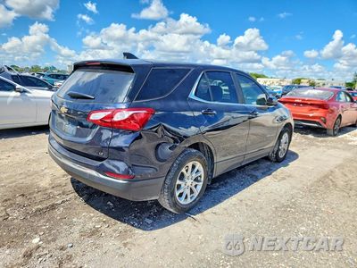 Trzecie zdjęcie samochodu z tyłu: 2021 CHEVROLET EQUINOX LT VIN:2GNAXKEV2M6145352 - miniatura