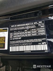 Zdjęcie 13 z 13 samochodu: 2020 MERCEDES-BENZ GLE 350 4MATIC VIN:4JGFB4KE1LA045107 - miniatura