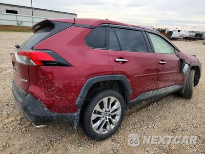 Trzecie zdjęcie samochodu z tyłu: 2020 TOYOTA RAV4 LIMITED VIN:JTMY1RFVXLD519710 - miniatura