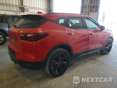 Trzecie zdjęcie samochodu z tyłu: 2022 CHEVROLET BLAZER RS VIN:3GNKBERS6NS116640 - miniatura